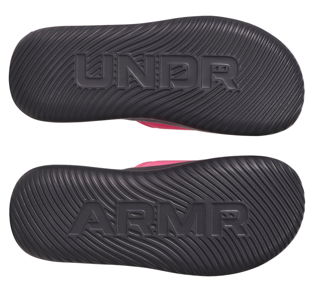 UA Ignite Pro 8 Girls' Slides - Black