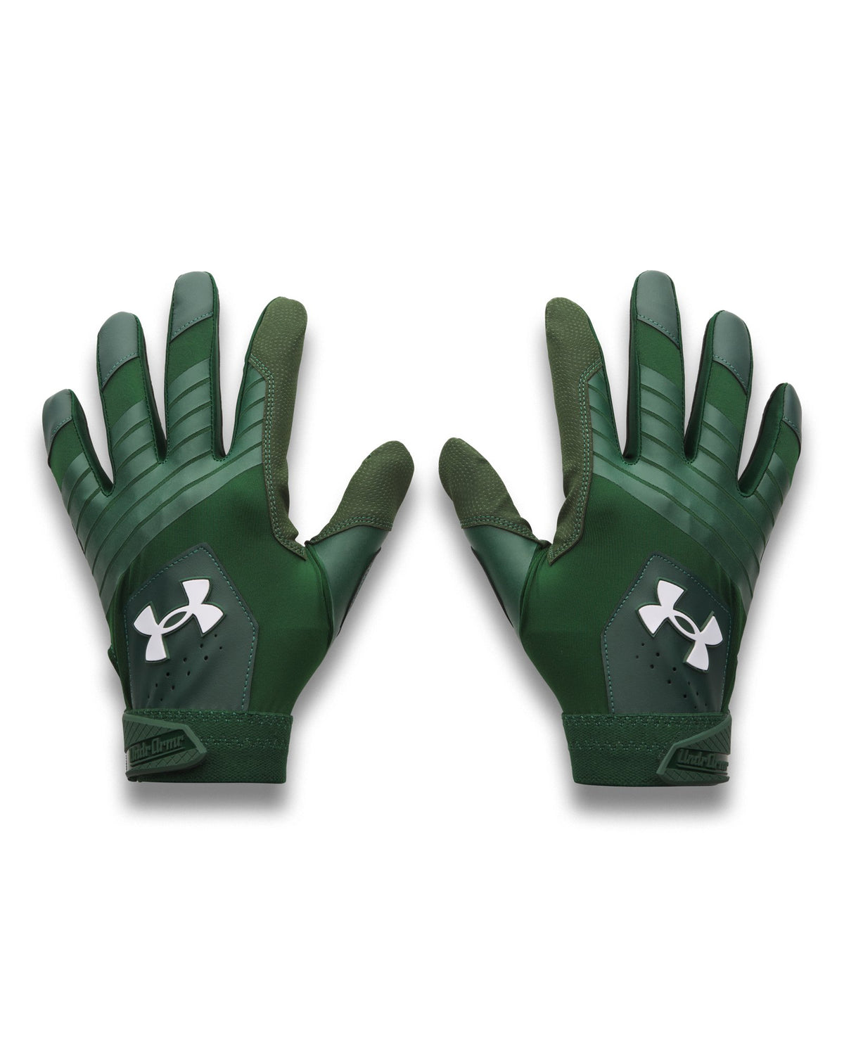 UA Clean Up Men's Batting Gloves - Green