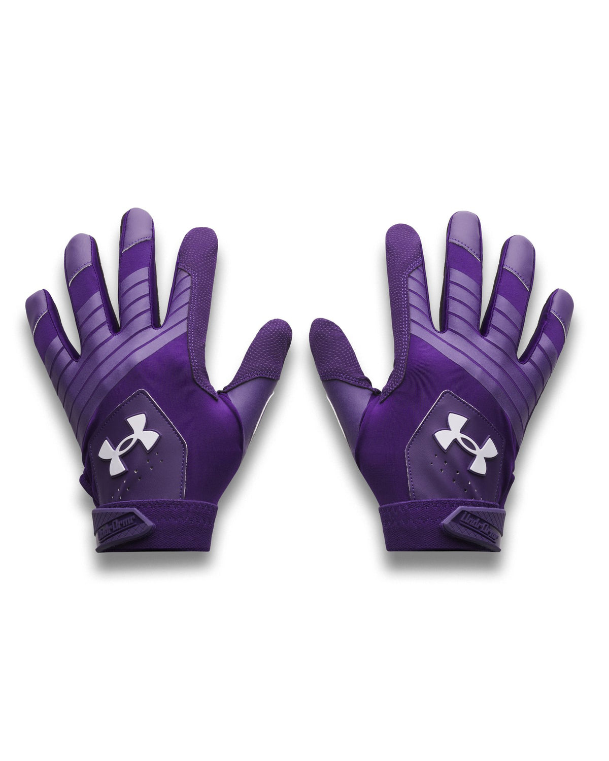 UA Clean Up Men's Batting Gloves - Purple