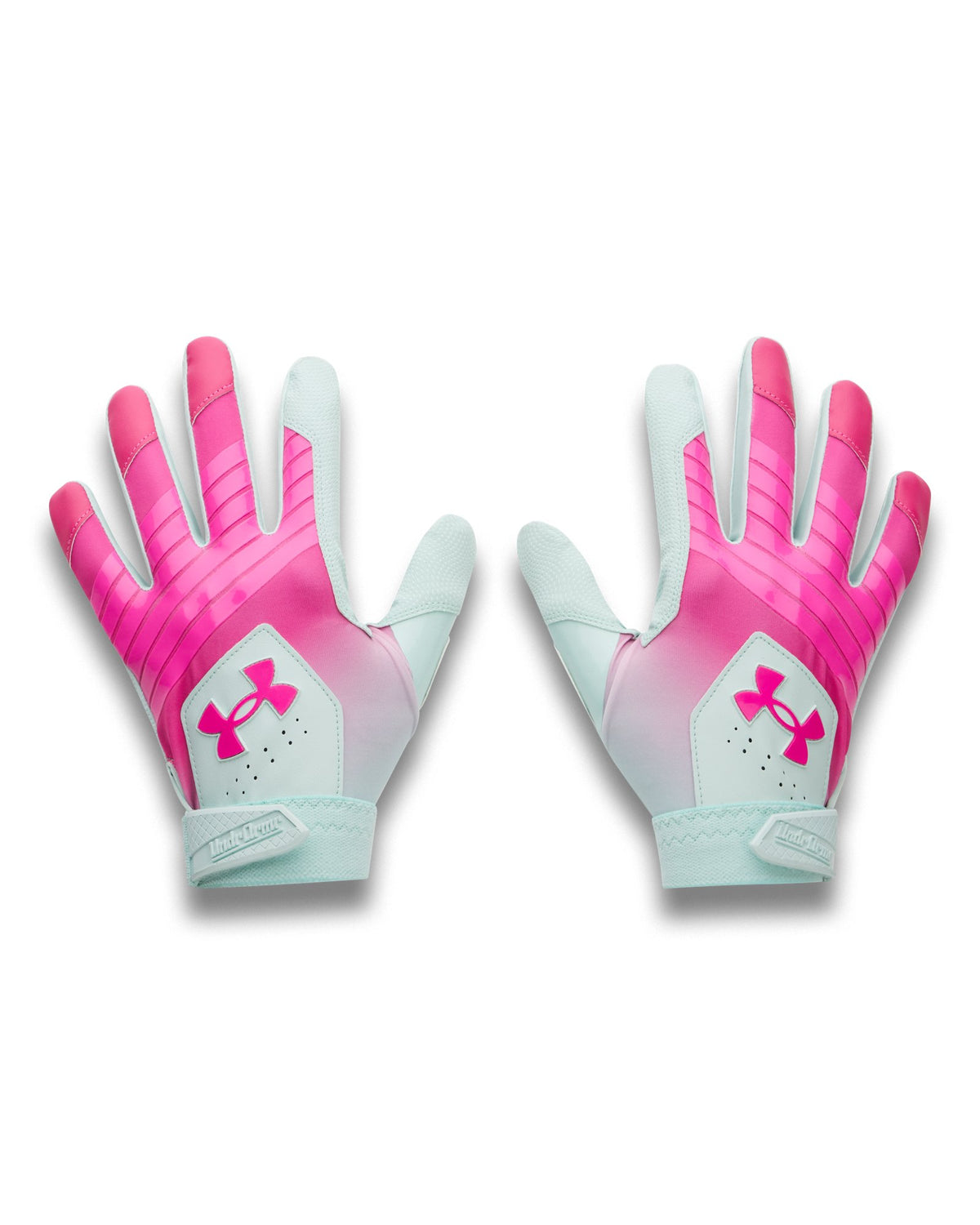 UA Clean Up Men's Batting Gloves - Pink