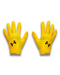 UA Clean Up Men's Batting Gloves - Yellow
