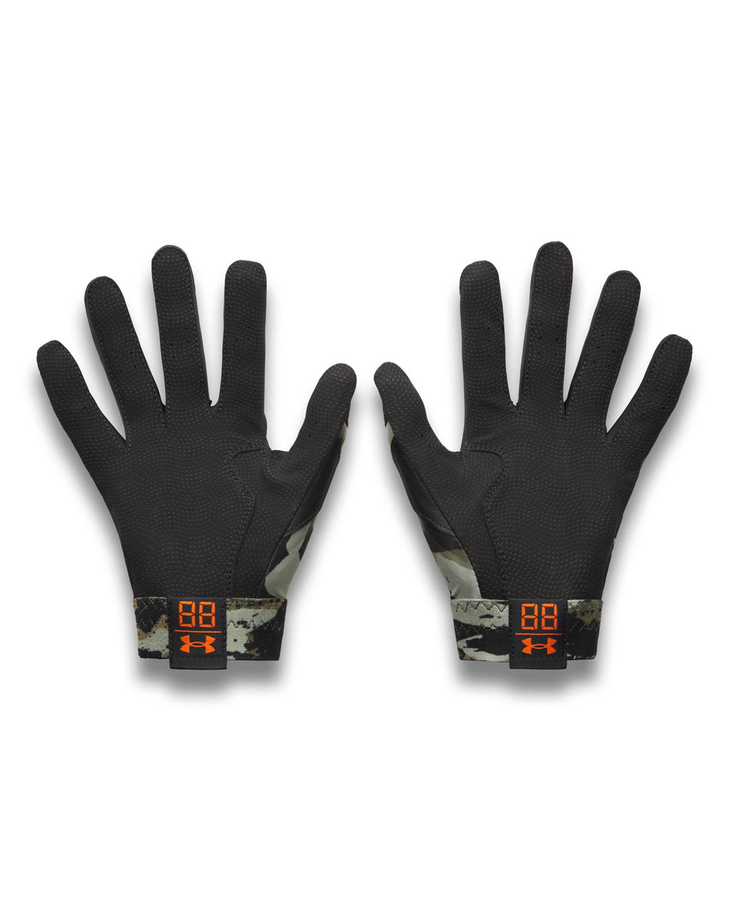 UA Clean Up LE Boys' Batting Gloves - Black