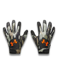 UA Clean Up LE Boys' Batting Gloves - Black