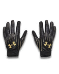 UA Clean Up LE Boys' Batting Gloves - Black