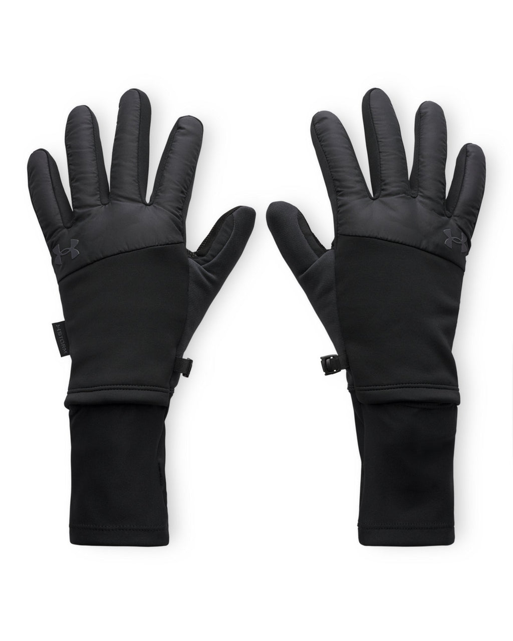 UA Storm Fleece Run Men's Gloves - Black