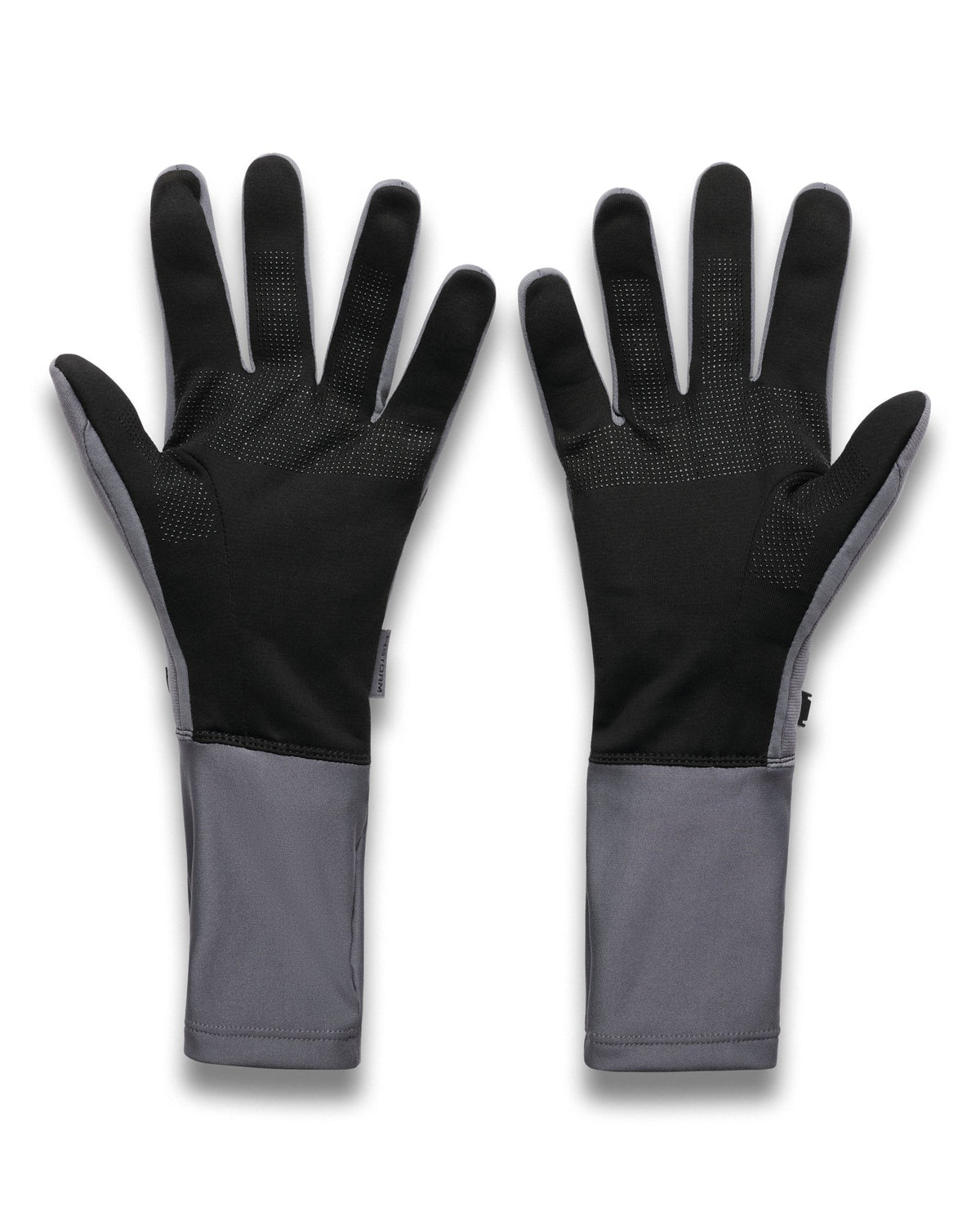 UA Storm Fleece Run Men's Gloves - Gray