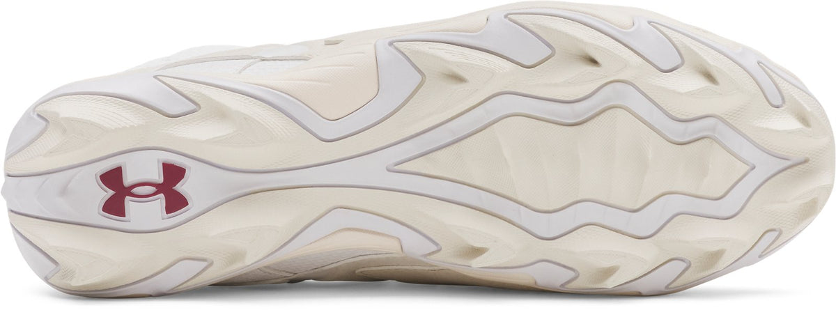 UA Harper 10 RM Men's Baseball Cleats - White