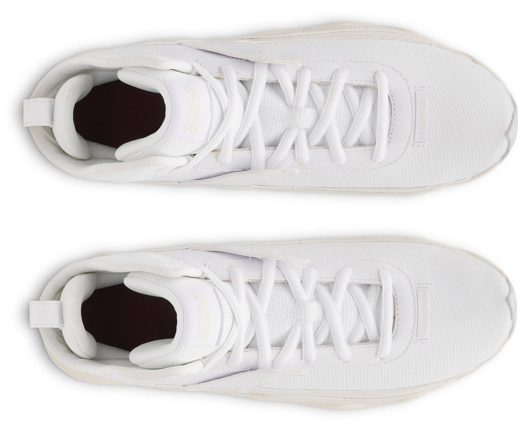 UA Harper 10 RM Men's Baseball Cleats - White