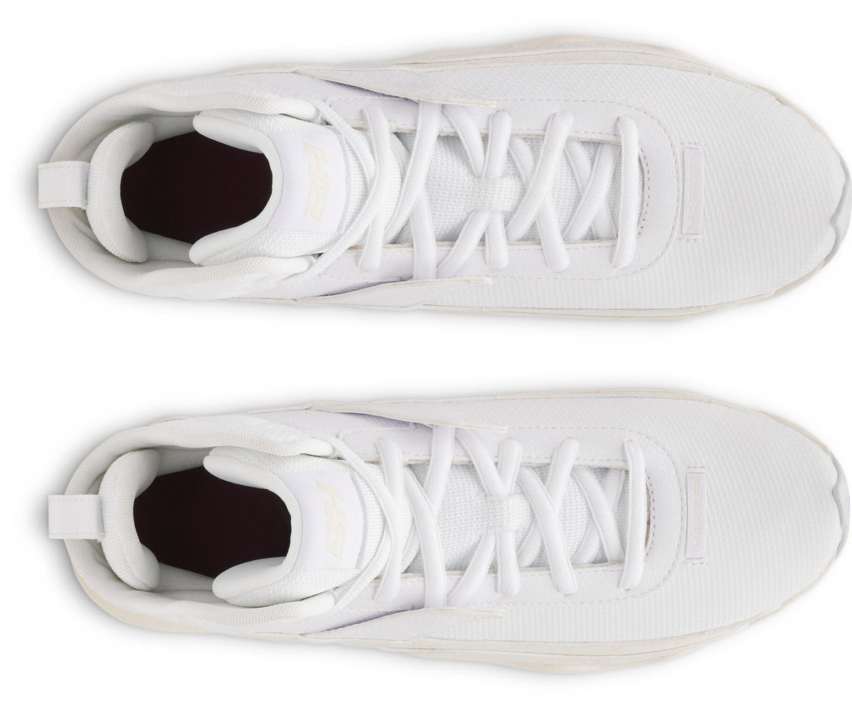 UA Harper 10 RM Men's Baseball Cleats - White
