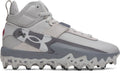 UA Harper 10 Pro TPU Mid Men's Baseball Cleats - Gray