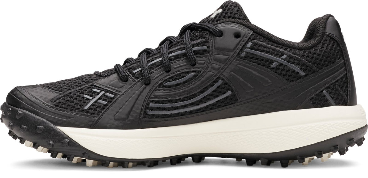 UA Glyde Sola Pro Turf Women's Softball Shoes - Black