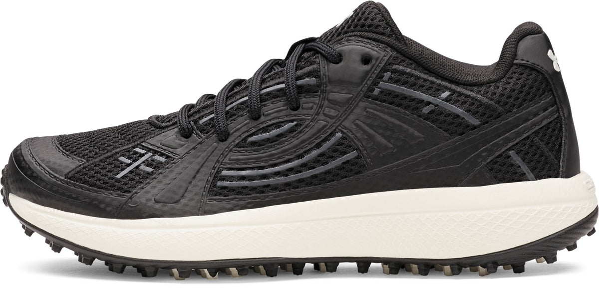 UA Glyde Sola Pro Turf Women's Softball Shoes - Black