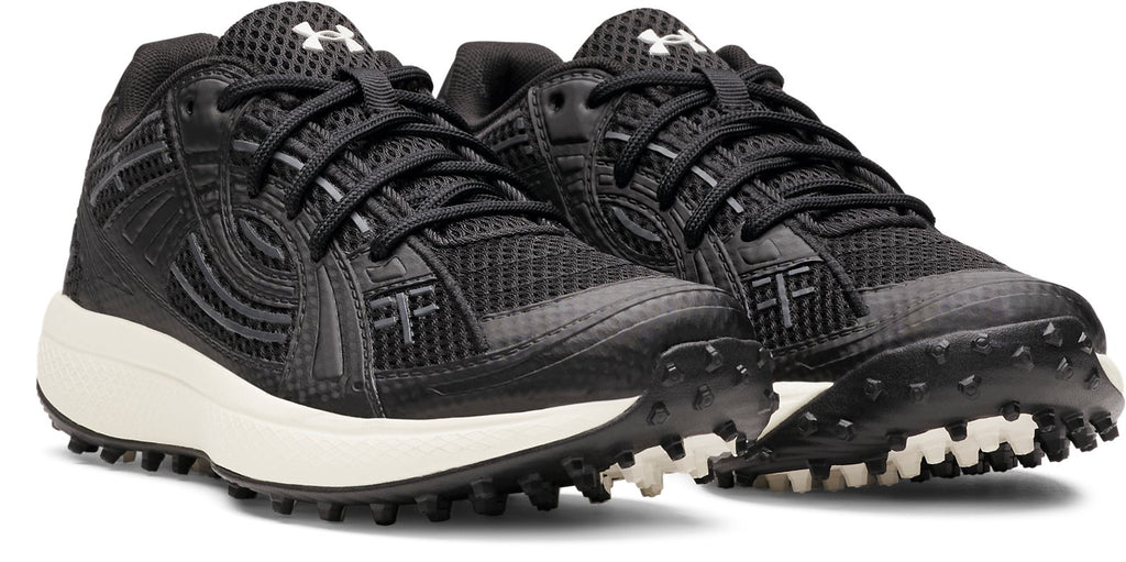 UA Glyde Sola Pro Turf Women's Softball Shoes - Black