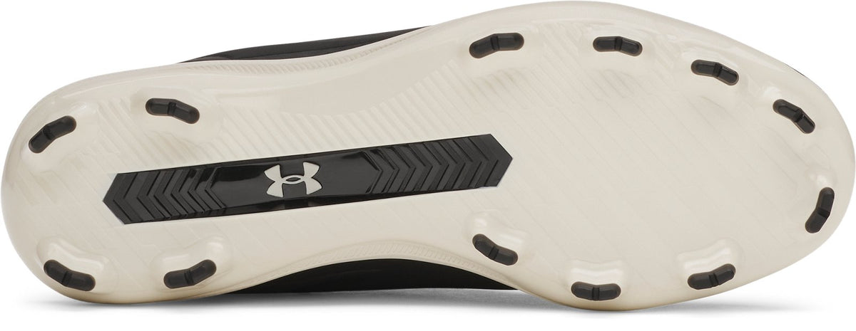 UA Glyde Sola TPU Jr. Girls' Softball Cleats - White