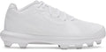 UA Glyde Sola TPU Jr. Girls' Softball Cleats - White