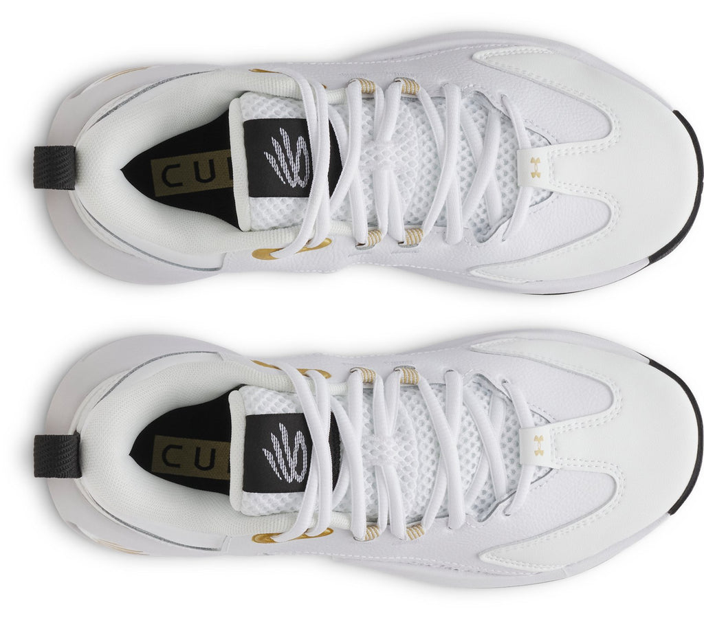Curry 3Z 25 Grade School Basketball Shoes - White