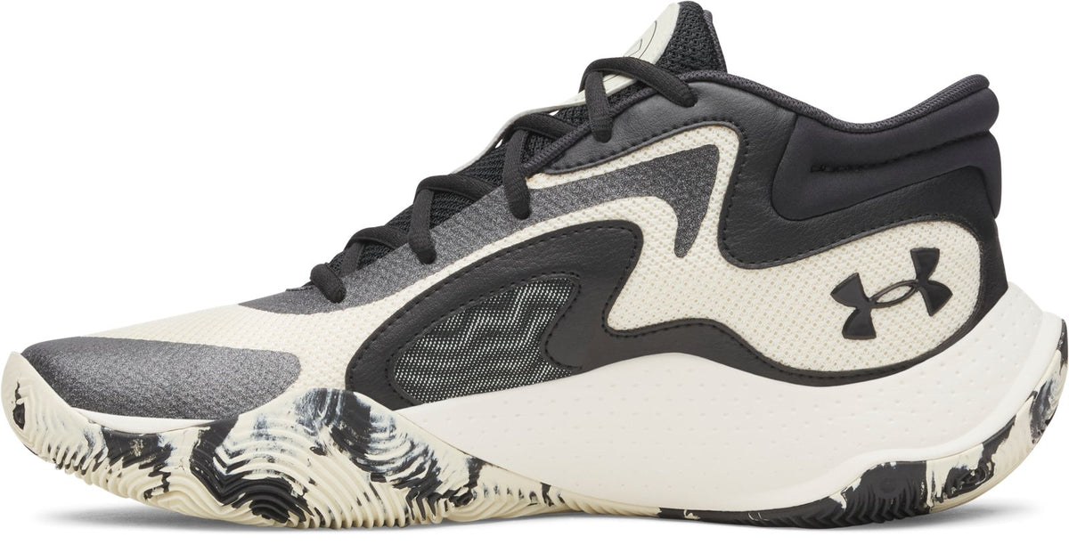 UA Jet '25 Unisex Basketball Shoes - White