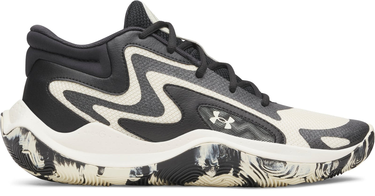 UA Jet '25 Unisex Basketball Shoes - White