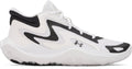 UA Jet '25 Unisex Basketball Shoes - White