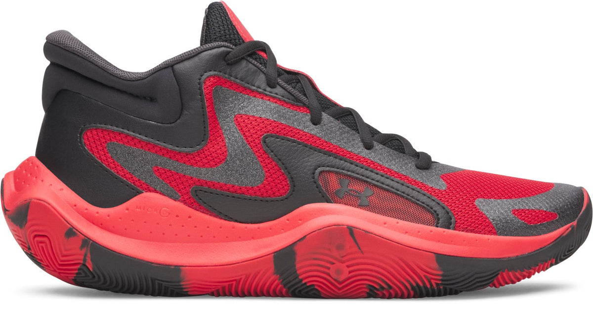 UA Jet '25 Unisex Basketball Shoes - Red