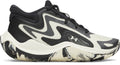 UA Jet '25 Grade School Basketball Shoes - Black