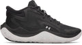 UA Jet '25 Grade School Basketball Shoes - Gray