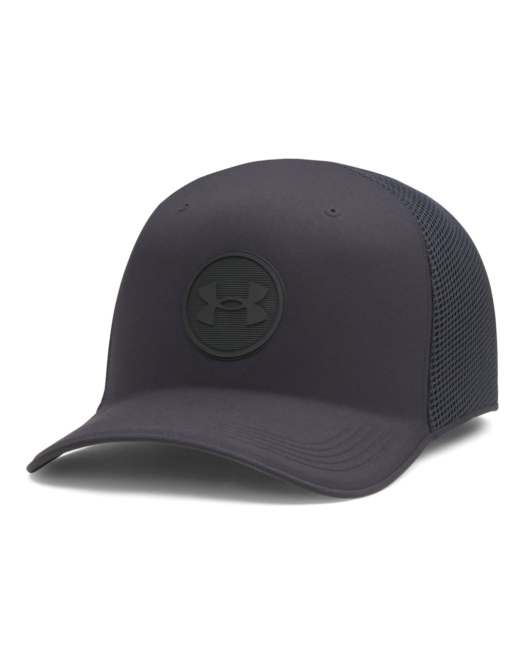 UA StealthForm Mid Unisex Trucker Hat - Black