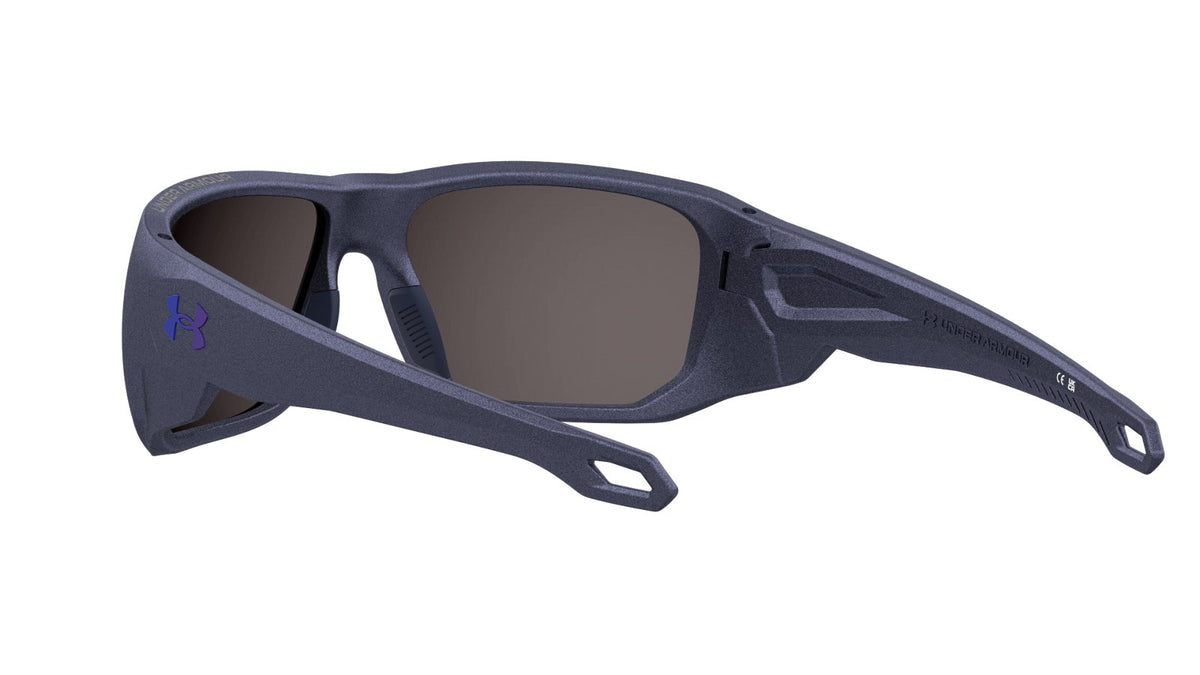 UA Attack 2 Medium Fit Mirror Men's Sunglasses - Blue