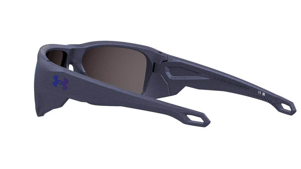 UA Attack 2 Medium Fit Mirror Men's Sunglasses - Blue