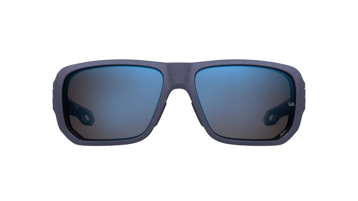 UA Attack 2 Medium Fit Mirror Men's Sunglasses - Blue
