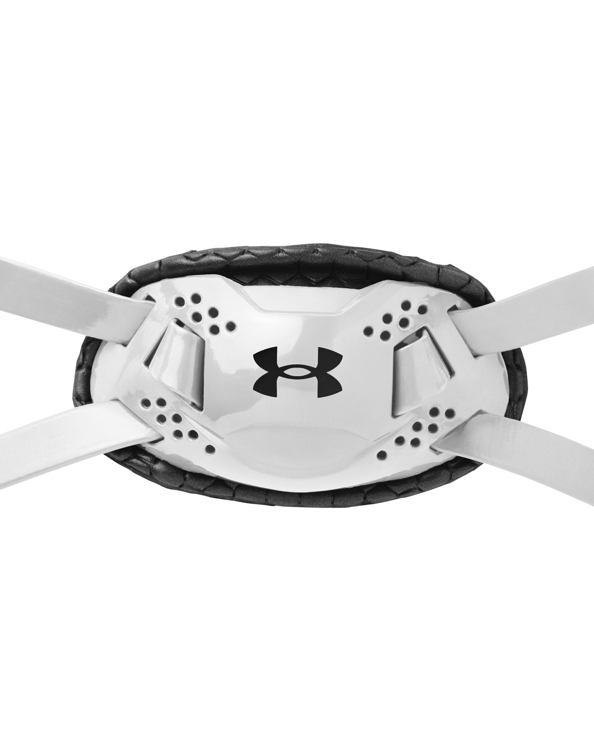 UA Spotlight Kids' Chin Strap - White