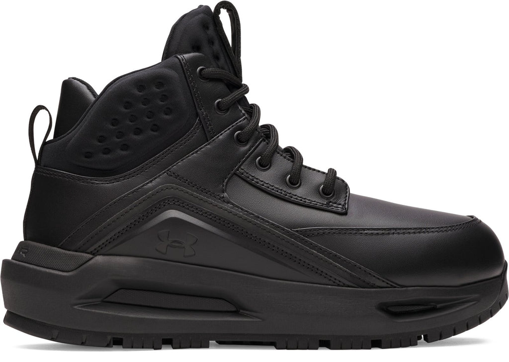 UA 695 Leather Unisex Boots - Black