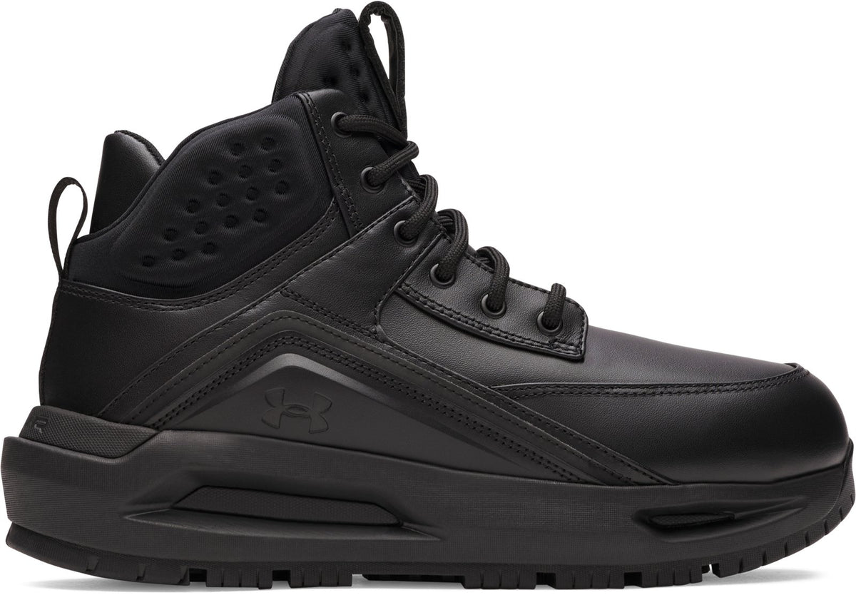 UA 695 Leather Unisex Boots - Black
