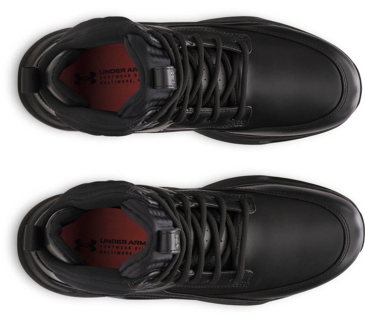 UA 695 Leather Unisex Boots - Black