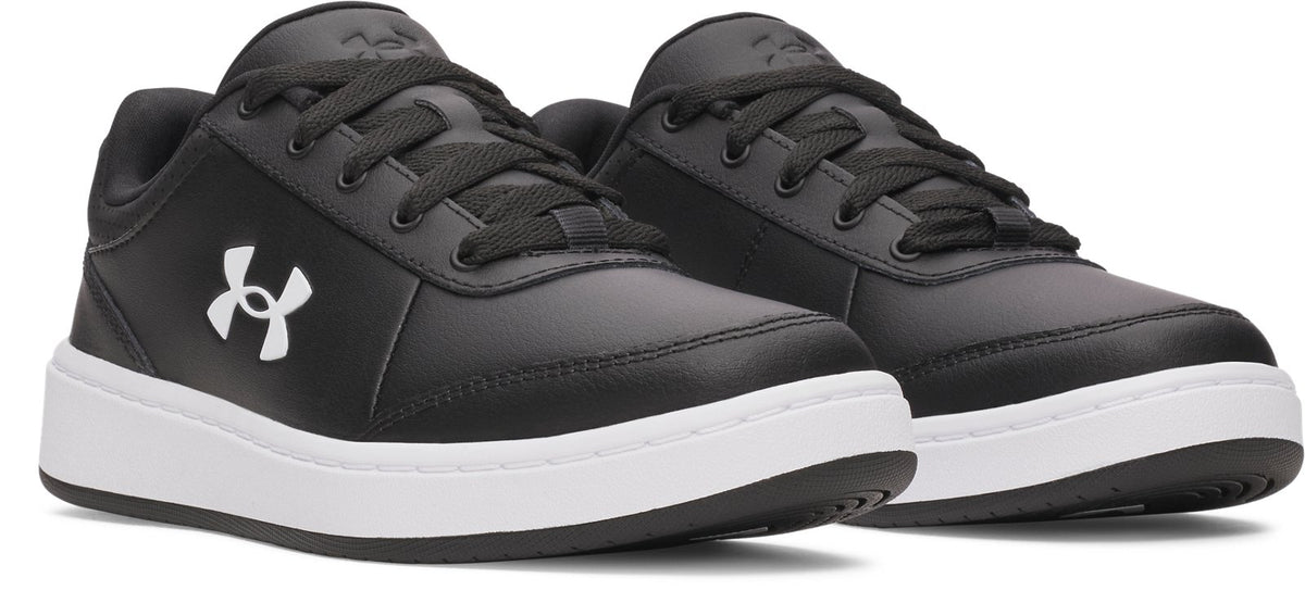 UA ST Court Kids' Grade School Running Shoes - Black