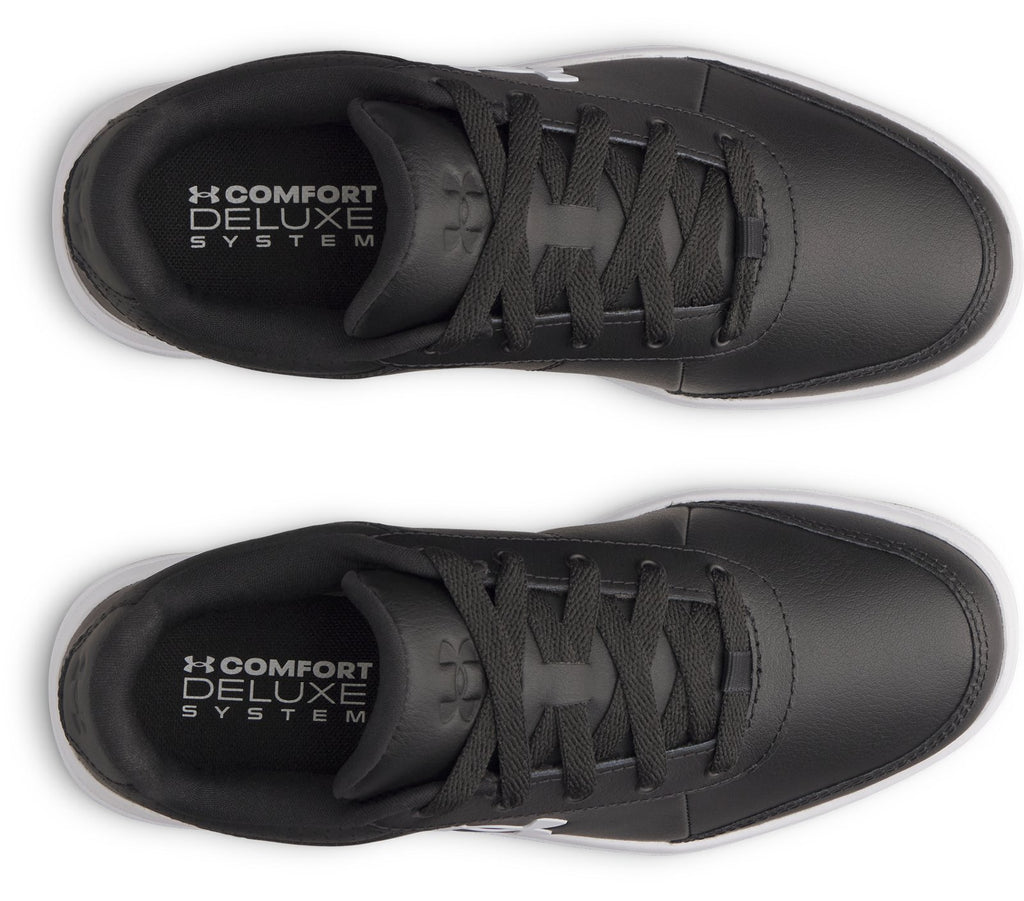 UA ST Court Kids' Grade School Running Shoes - Black