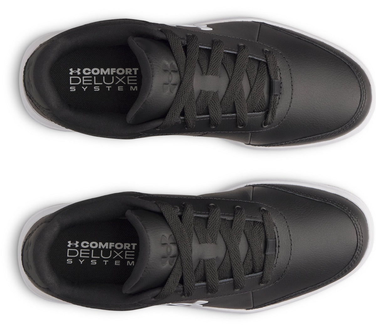 UA ST Court Kids' Grade School Running Shoes - Black