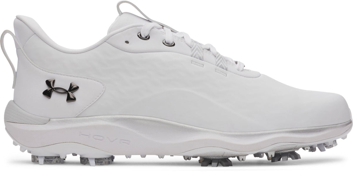 UA Drive Pro Clone Men's Golf Shoes - White