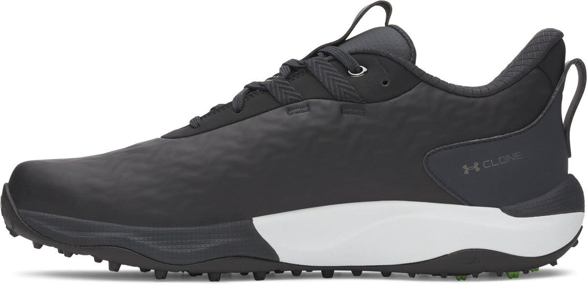 UA Drive Pro Clone Spikeless Men's Golf Shoes - Black