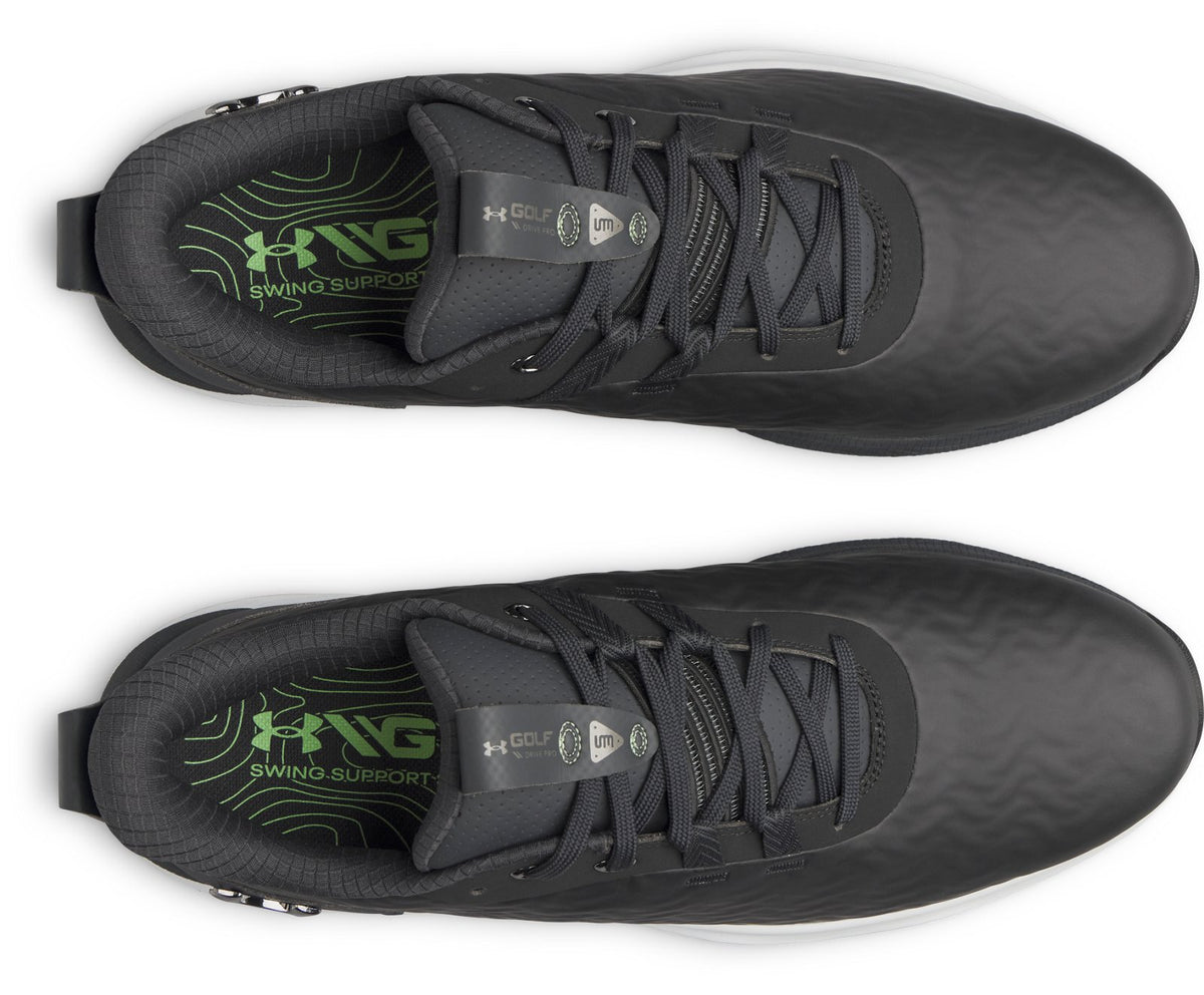 UA Drive Pro Clone Spikeless Men's Golf Shoes - Black