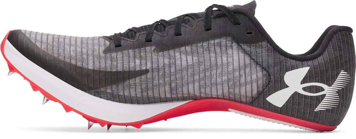 UA Kick Sprint 5 Unisex Track Spikes - Black