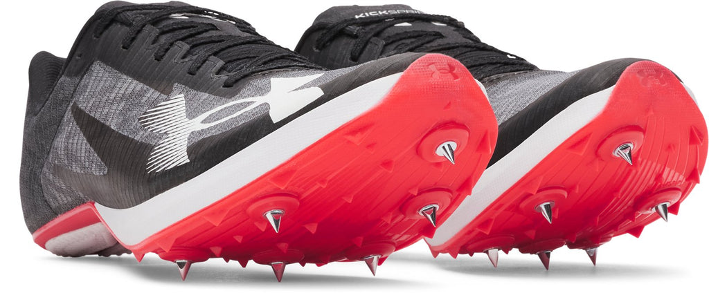 UA Kick Sprint 5 Unisex Track Spikes - Black