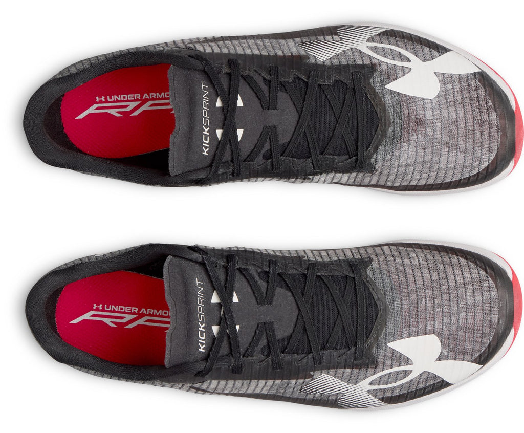 UA Kick Sprint 5 Unisex Track Spikes - Black