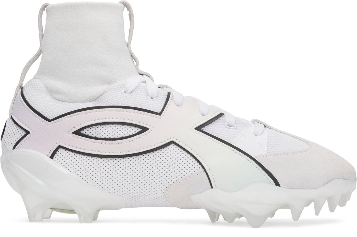UA Spotlight Icon High Football Cleats - White