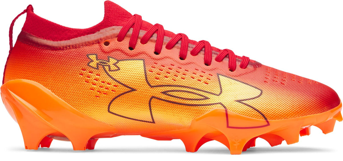UA Blur Pro Football Cleats - Red