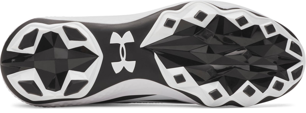 UA Spotlight Mid Football Cleats - Black