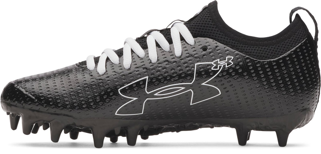 UA Blur Select Jr. Kids' Football Cleats - Black