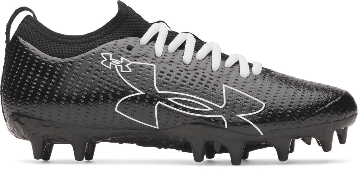 UA Blur Select Jr. Kids' Football Cleats - Black