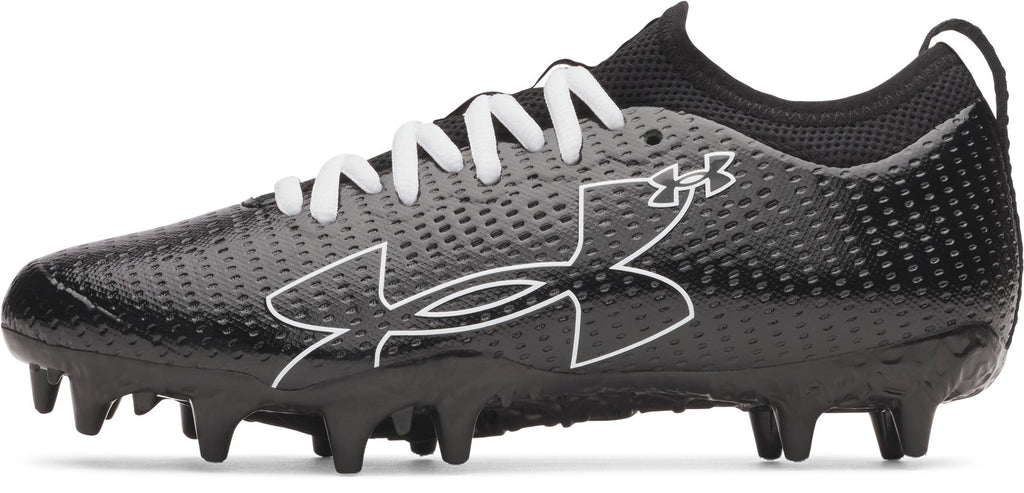 UA Blur Select Jr. Kids' Football Cleats - Black