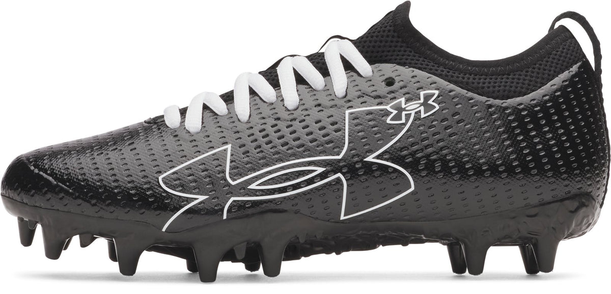 UA Blur Select Jr. Kids' Football Cleats - Black